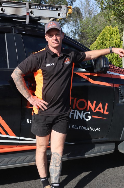Justin Rennie, founder of Traditional Roofing